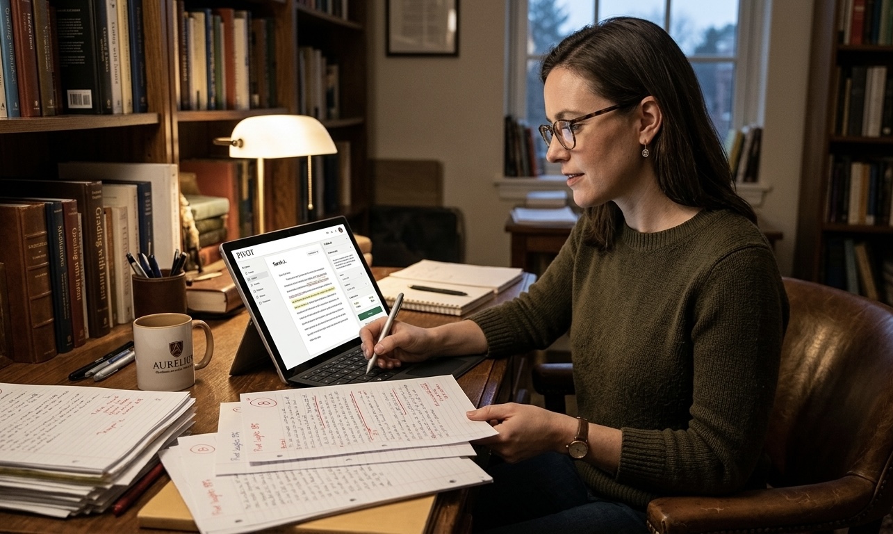 Teacher using Pivot